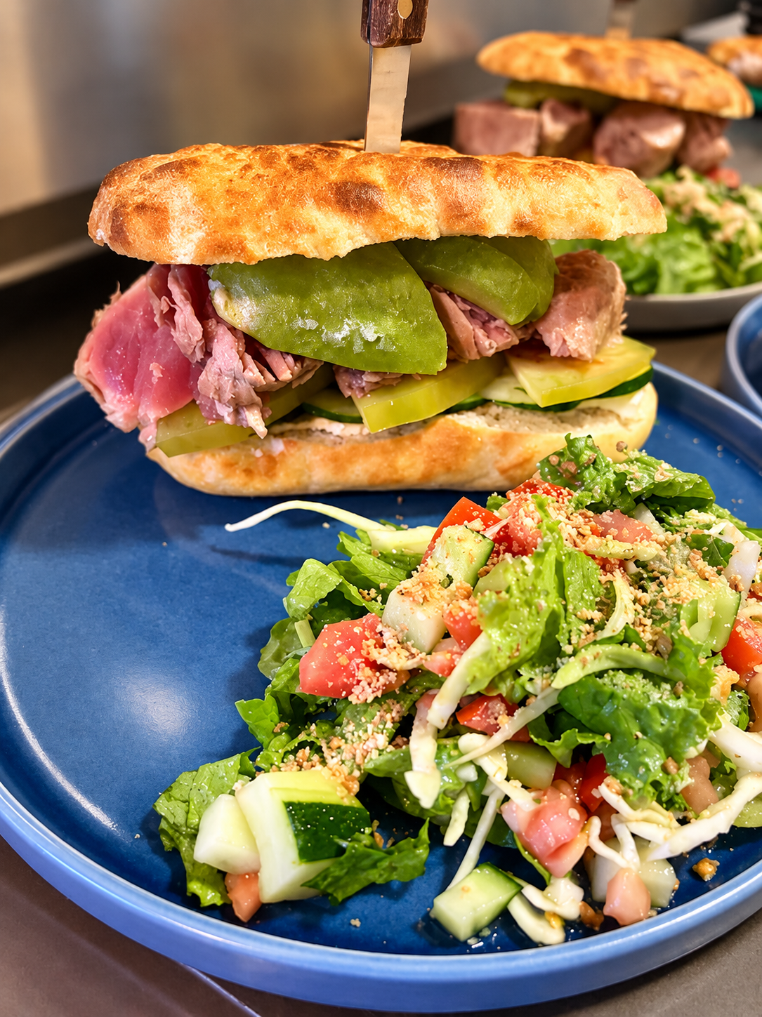 Tuna & avocado sandwich